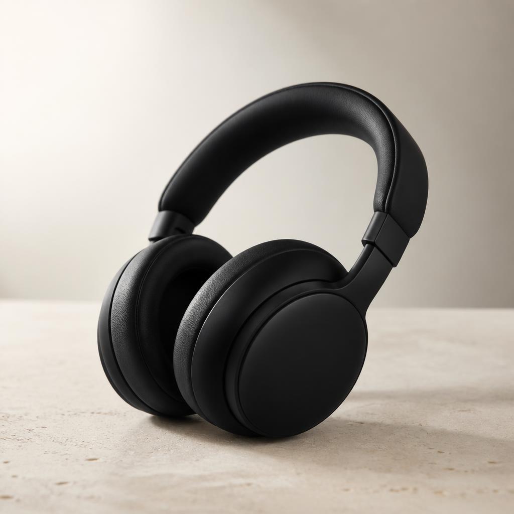 Matte black over-ear headphones — the kind of everyday gear covered by a manufacturer warranty